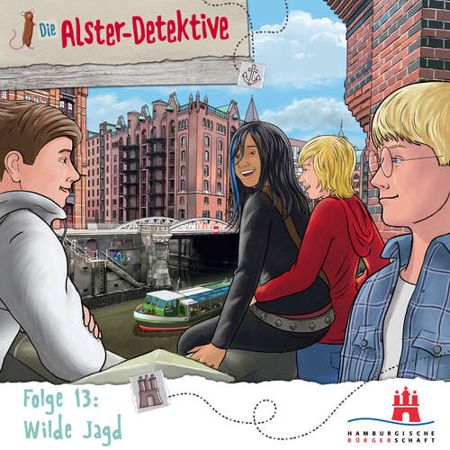 Hoerbuch Die Alster-Detektive, Folge 13: Wilde Jagd - Katrin Wiegand - Shirin Westenfelder