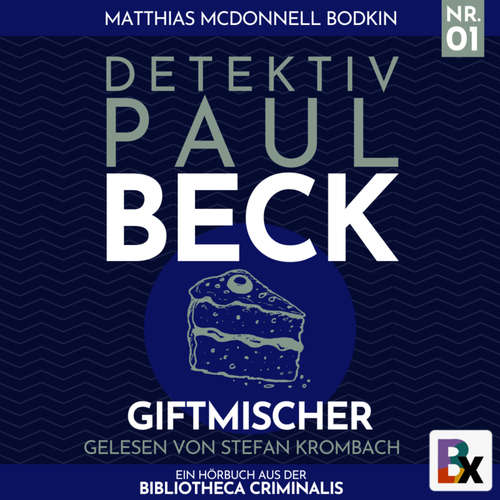 Hoerbuch Giftmischer - Matthias McDonnell Bodkin - Stefan Krombach