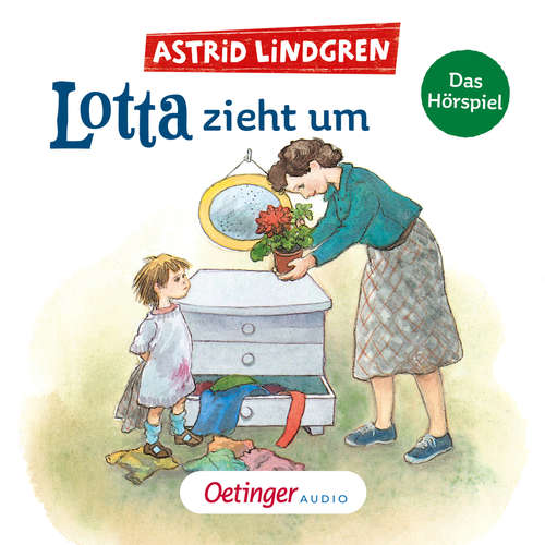 Hoerbuch Lotta zieht um - Astrid Lindgren - Hans Löw