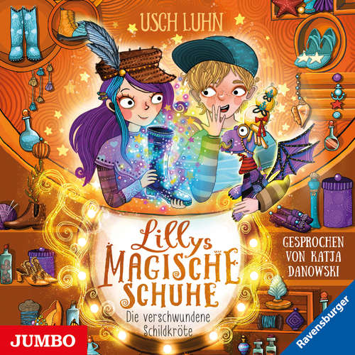 Hoerbuch Lillys magische Schuhe. Die verschwundene Schildkröte [Band 6] - Usch Luhn - Katja Danowski