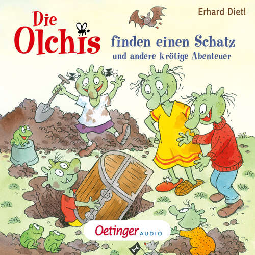 Hoerbuch Die Olchis finden einen Schatz und andere krötige Abenteuer - Erhard Dietl - Robin Brosch