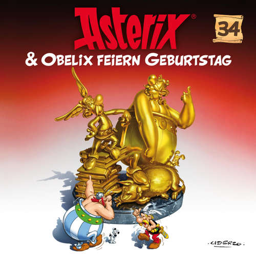 Hoerbuch 34: Asterix & Obelix feiern Geburtstag - Albert Uderzo - Wolf Frass