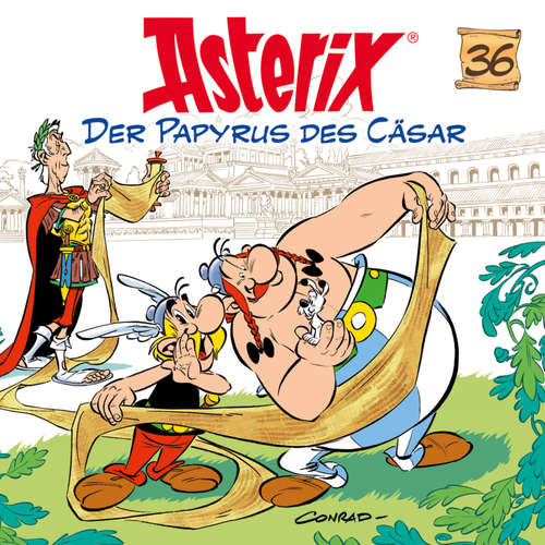 Hoerbuch 36: Der Papyrus des Cäsar - Jean-Yves Ferri - Wolf Frass