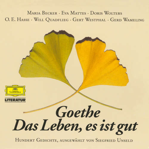 Hoerbuch Goethe: Das Leben, es ist gut - Johann Wolfgang von Goethe - Various Artists