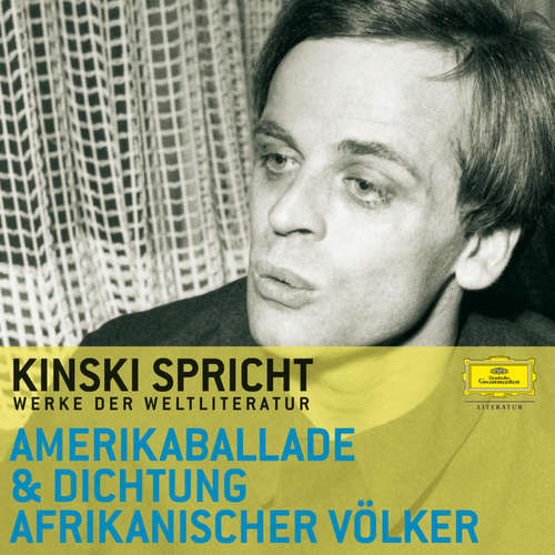 Hoerbuch Kinski spricht aus der Amerikaballade und der Dichtung afrikanischer Völker - David Diop - Klaus Kinski