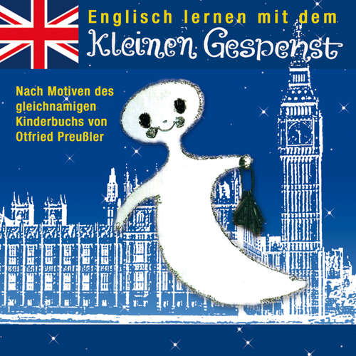 Audiobook Englisch lernen mit dem kleinen Gespenst - Otfried Preußler - Robert Metcalf
