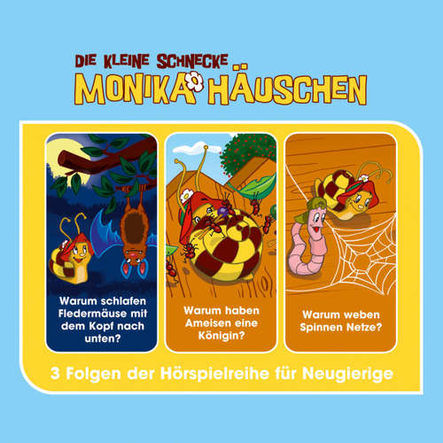 Hoerbuch Die kleine Schnecke Monika Häuschen - Hörspielbox Vol. 3 - Kati Naumann - Steffen Lukas