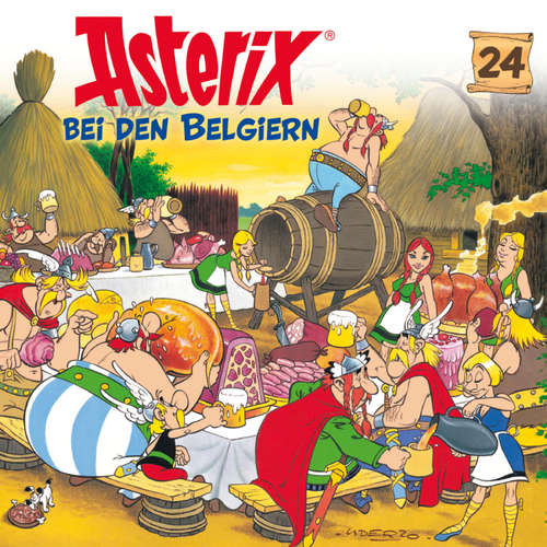 Hoerbuch 24: Asterix bei den Belgiern - Albert Uderzo - Wolf Frass