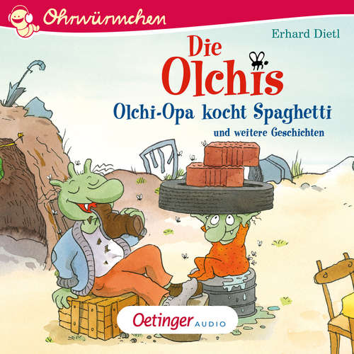 Hoerbuch Die Olchis. Olchi-Opa kocht Spaghetti und weitere Geschichten - Barbara Iland-Olschewski - Robin Brosch