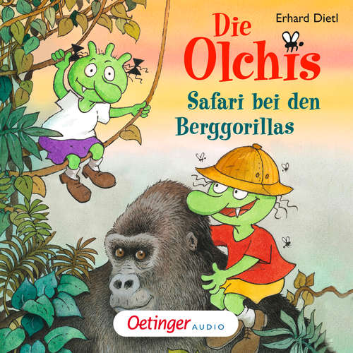 Hoerbuch Die Olchis. Safari bei den Berggorillas - Erhard Dietl - Wolf Frass