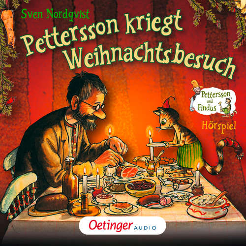 Hoerbuch Pettersson und Findus. Pettersson kriegt Weihnachtsbesuch - Sven Nordqvist - Laure Maire