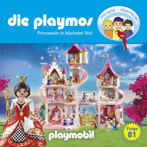 Hoerbuch Die Playmos - Das Original Playmobil Hörspiel, Folge 81: Prinzessin in Not - Simon X. Rost - Gerrit Schmidt-Foß