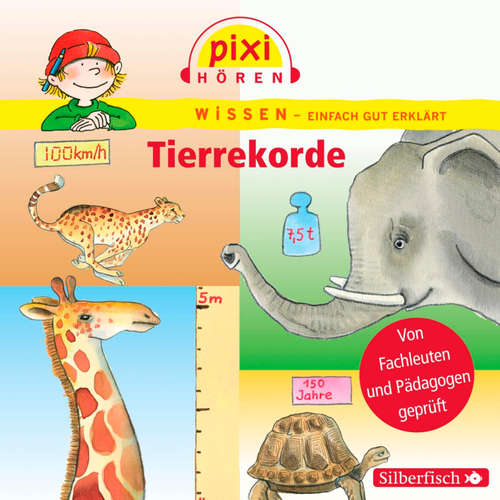 Hoerbuch Pixi Wissen: Tierrekorde - Cordula Thörner - Philipp Schepmann