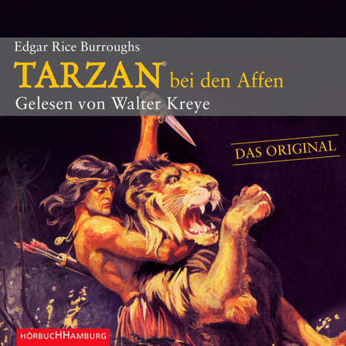 Hoerbuch Tarzan bei den Affen - Edgar Rice Burroughs - Walter Kreye
