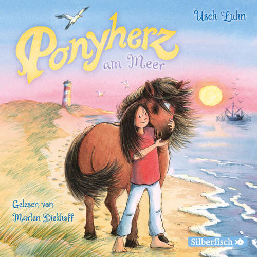 Hoerbuch Ponyherz 13: Ponyherz am Meer - Usch Luhn - Marlen Diekhoff