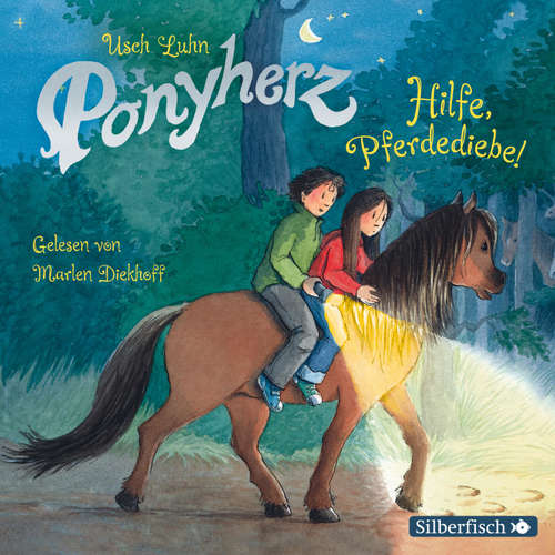 Hoerbuch Ponyherz 11: Hilfe, Pferdediebe! - Usch Luhn - Marlen Diekhoff