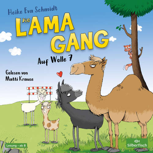Hoerbuch Die Lama-Gang. Mit Herz & Spucke 2: Auf Wolle 7 - Heike Eva Schmidt - Matti Krause
