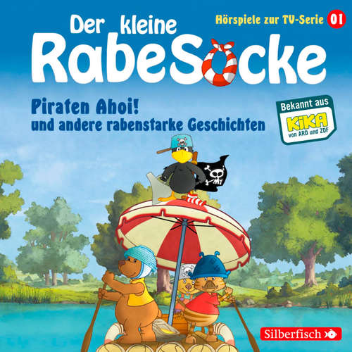 Hoerbuch Piraten Ahoi!, Die Fußballwaldmeisterschaft, Das goldene Amulett (Der kleine Rabe Socke - Hörspiele zur TV Serie 1) - Katja Grübel - Louis Hofmann