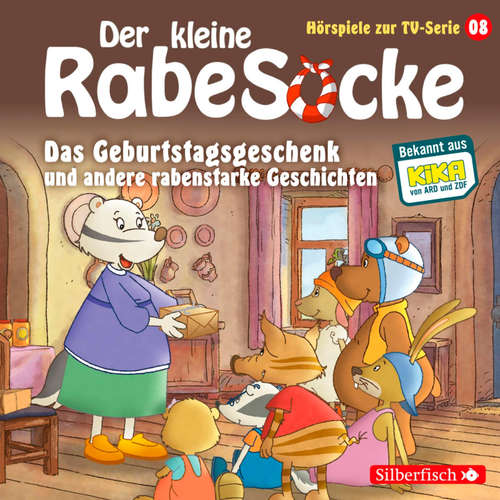 Hoerbuch Das Geburtstagsgeschenk,  Das Superfernrohr, Der Erfinderwettbewerb (Der kleine Rabe Socke - Hörspiele zur TV Serie 8) - Katja Grübel - Anna Thalbach