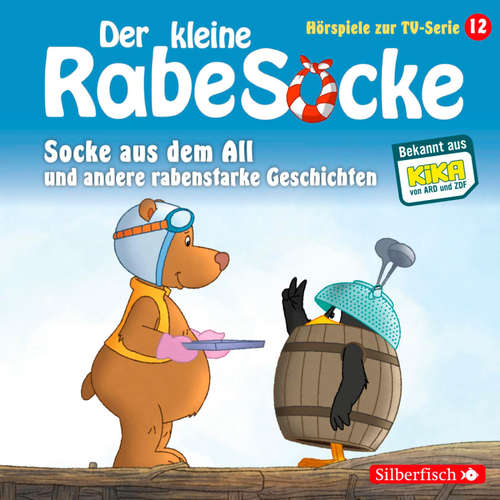 Hoerbuch Socke aus dem All, Der Hypnotiseur, Streithähne (Der kleine Rabe Socke - Hörspiele zur TV Serie 12) - Katja Grübel - Anna Thalbach