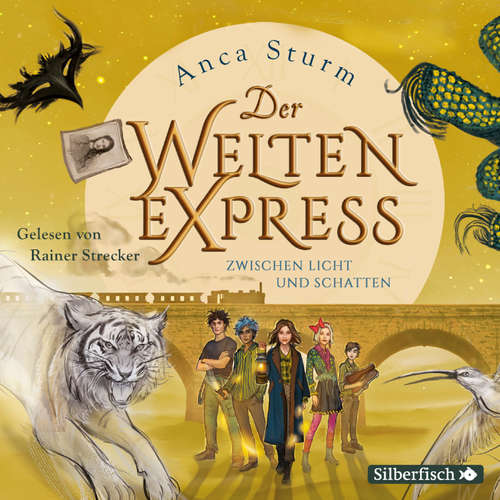 Hoerbuch Der Welten-Express - Zwischen Licht und Schatten (Der Welten-Express 2) - Anca Sturm - Rainer Strecker