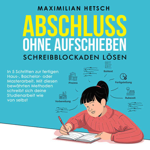 Hoerbuch Abschluss ohne Aufschieben – Schreibblockaden lösen: In 5 Schritten zur fertigen Haus-, Bachelor- oder Masterarbeit. Mit diesen bewährten Methoden schreibt sich deine Studienarbeit wie von selbst - Maximilian Hetsch - Freerk Reeder