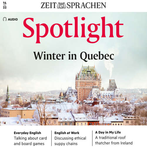 Audiobook Englisch lernen Audio - Winter in Quebec - Owen Connors -