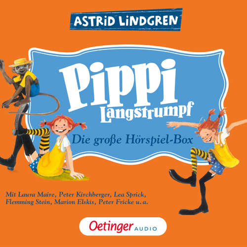 Hoerbuch Pippi Langstrumpf. Die große Hörspielbox - Astrid Lindgren - Laura Maire