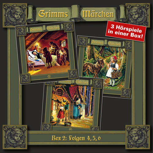 Hoerbuch Grimms Märchen, Box 2: Folgen 4, 5, 6 - Brüder Grimm - Peter Weis