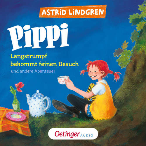 Hoerbuch Pippi Langstrumpf bekommt feinen Besuch und andere Abenteuer - Astrid Lindgren - Peter Fricke
