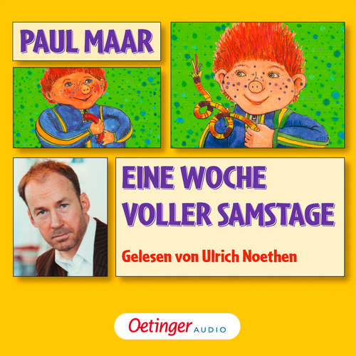 Hoerbuch Das Sams 1. Eine Woche voller Samstage - Paul Maar - Ulrich Noethen