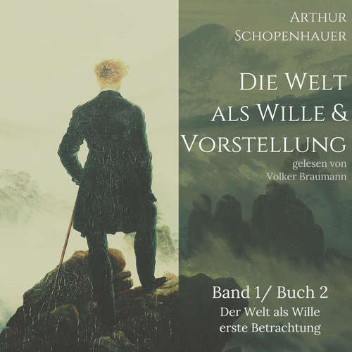Hoerbuch Die Welt als Wille und Vorstellung - Arthur Schopenhauer - Volker Braumann