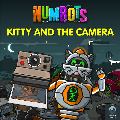Audiobook NumBots - A story about teamwork and the importance of asking for help., Kitty and the Camera - Tor Caldwell - Nigel Pilkington