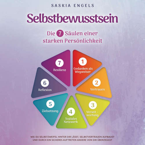 Hoerbuch Selbstbewusstsein – Die 7 Säulen einer starken Persönlichkeit: Wie du Selbstzweifel hinter dir lässt, Selbstvertrauen aufbaust und durch ein sicheres Auftreten andere von dir überzeugst - Saskia Engels - Yvonne Radtke