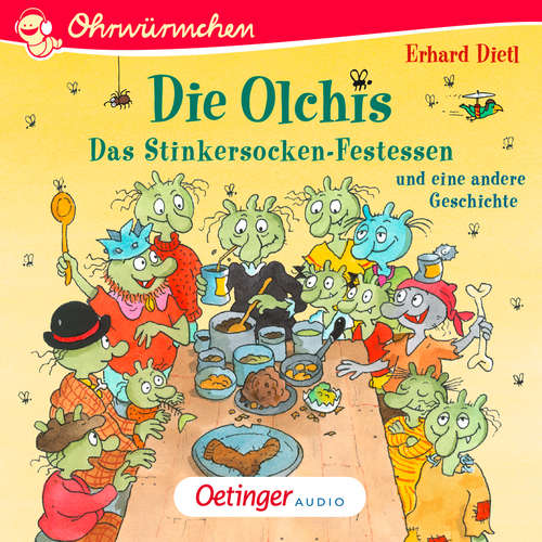 Hoerbuch Die Olchis. Das Stinkersocken-Festessen und eine weitere Geschichte - Erhard Dietl - Robin Brosch