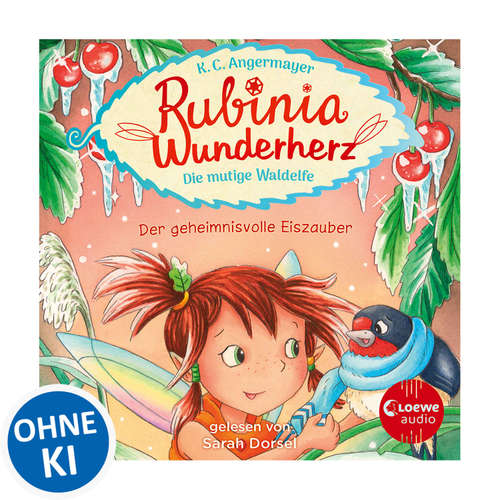Hoerbuch Rubinia Wunderherz, die mutige Waldelfe (Band 5) - Der geheimnisvolle Eiszauber - Karen Christine Angermayer - Sarah Dorsel