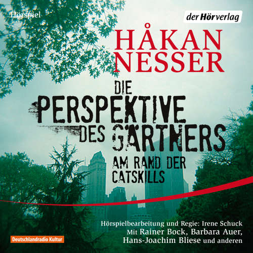 Hoerbuch Die Perspektive des Gärtners - Håkan Nesser - Rainer Bock