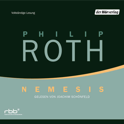 Hoerbuch Nemesis - Philip Roth - Joachim Schönfeld