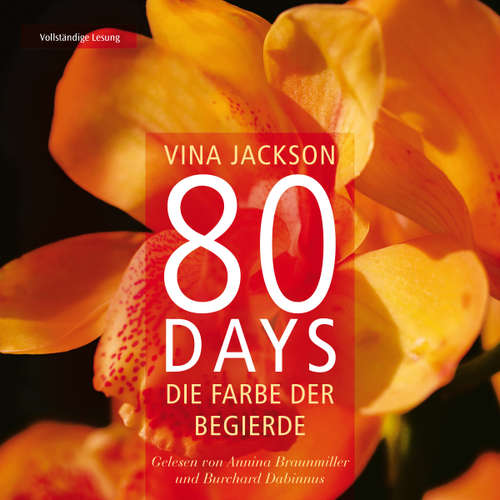 Hoerbuch 80 Days - Die Farbe der Begierde - Vina Jackson - Burchard Dabinnus