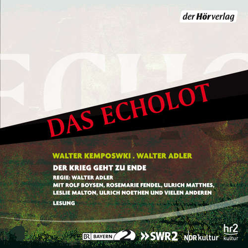 Hoerbuch Der Krieg geht zu Ende - Walter Kempowski - Rolf Boysen