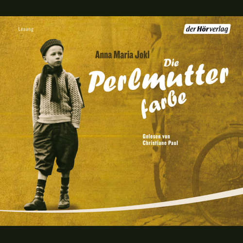 Hoerbuch Die Perlmutterfarbe - Anna Maria Jokl - Christiane Paul