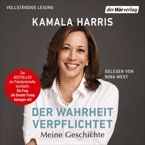 Hoerbuch Der Wahrheit verpflichtet - Kamala Harris - Nina West