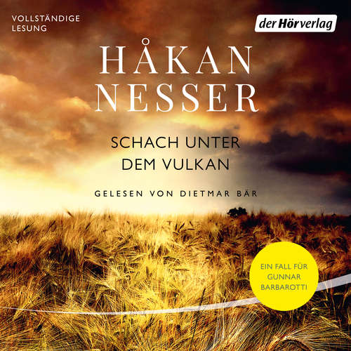 Hoerbuch Schach unter dem Vulkan - Håkan Nesser - Dietmar Bär