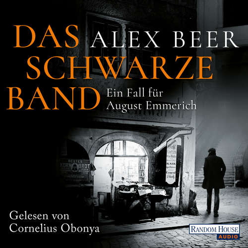 Hoerbuch Das schwarze Band - Alex Beer - Cornelius Obonya