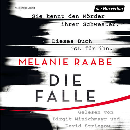 Hoerbuch Die Falle - Melanie Raabe - Birgit Minichmayr
