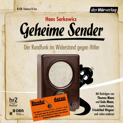 Hoerbuch Geheime Sender - Hans Sarkowicz - Thomas Mann