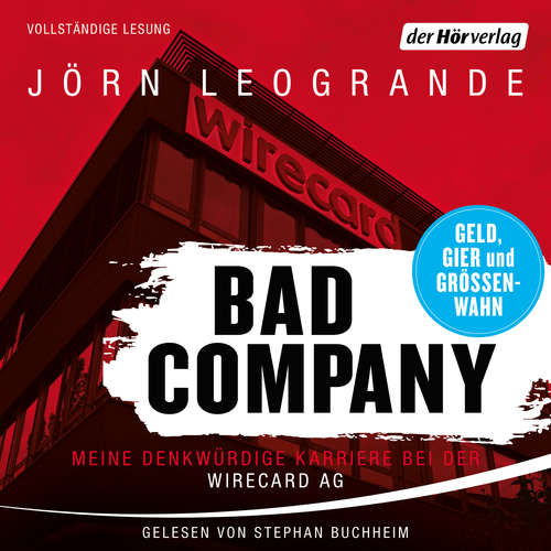 Hoerbuch Bad Company - Jörn Leogrande - Stephan Buchheim