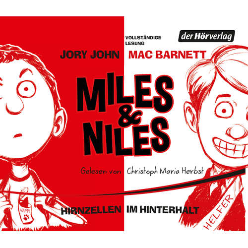 Hoerbuch Miles & Niles - Hirnzellen im Hinterhalt - Jory John - Christoph Maria Herbst