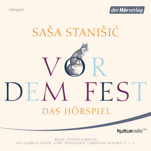 Hoerbuch Vor dem Fest - Saša Stanišić - Markus Meyer