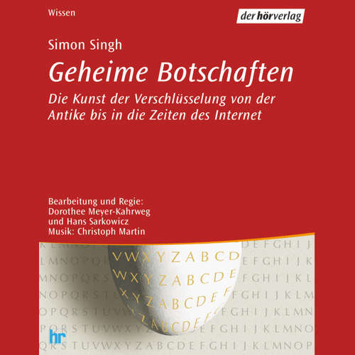 Hoerbuch Geheime Botschaften - Simon Singh - Dorothea Gädeke